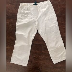 The Limited Women’s Capri Cargo Pants 100% Cotton